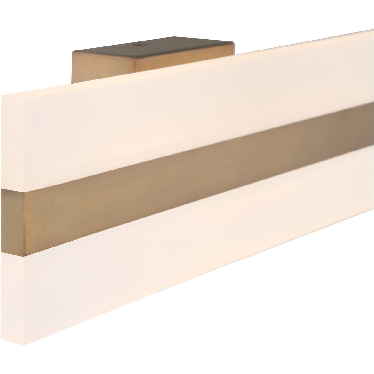 Netherton LED 18 inch Antique Brass LED Vanity Light Wall Light in Antique Brushed Brass